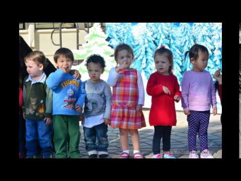 Group of children posing for a photo.